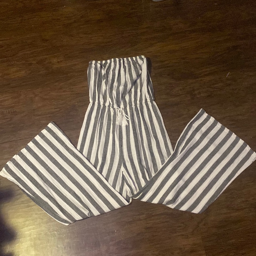 Strapless pantsuit
